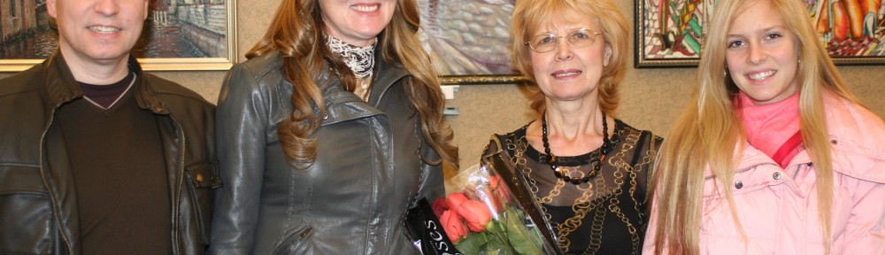 Aida Shatska is the featured artists of this winter's Art Expo
